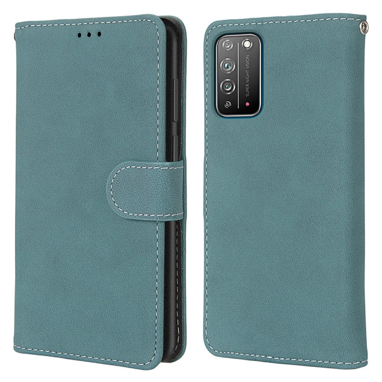 For Huawei Honor X10 / X10 Pro Retro Frosted Horizontal Flip PU Leather Case with Holder & Card Slots & Wallet & Photo Frame