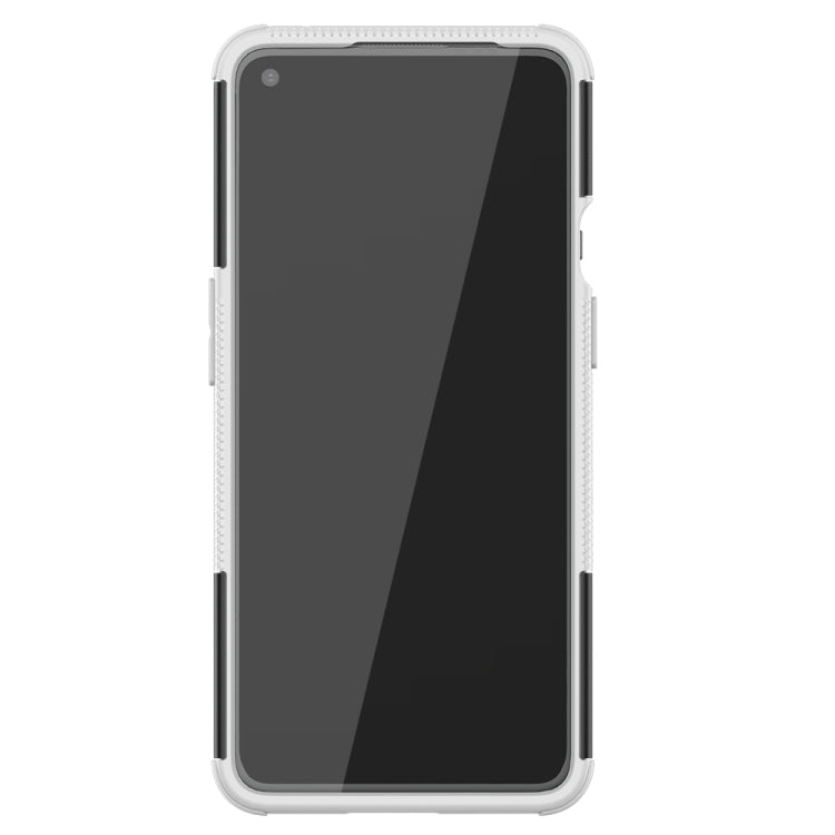 For OnePlus 9 Tire Texture Shockproof TPU+PC Protective Case with Holder