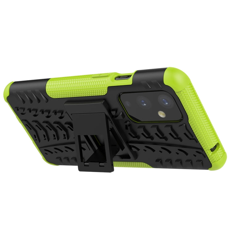 For OnePlus 9 Tire Texture Shockproof TPU+PC Protective Case with Holder