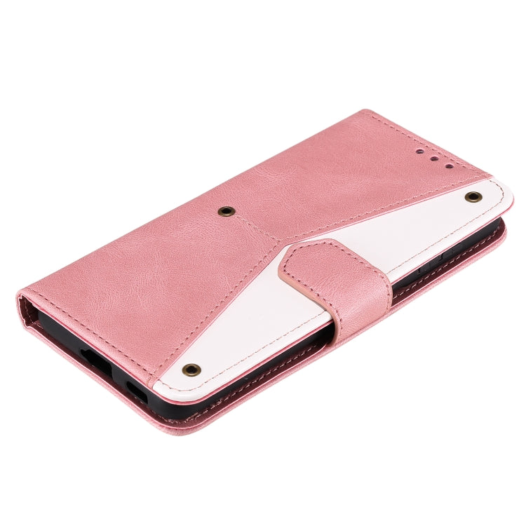 For Samsung Galaxy S21+ 5G Stitching Calf Texture Horizontal Flip Leather Case with Holder & Card Slots & Wallet
