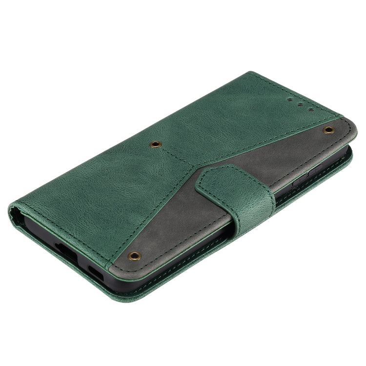 For Samsung Galaxy S21+ 5G Stitching Calf Texture Horizontal Flip Leather Case with Holder & Card Slots & Wallet