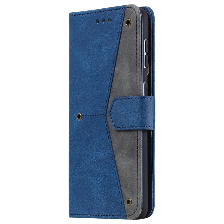 For Samsung Galaxy S21+ 5G Stitching Calf Texture Horizontal Flip Leather Case with Holder & Card Slots & Wallet