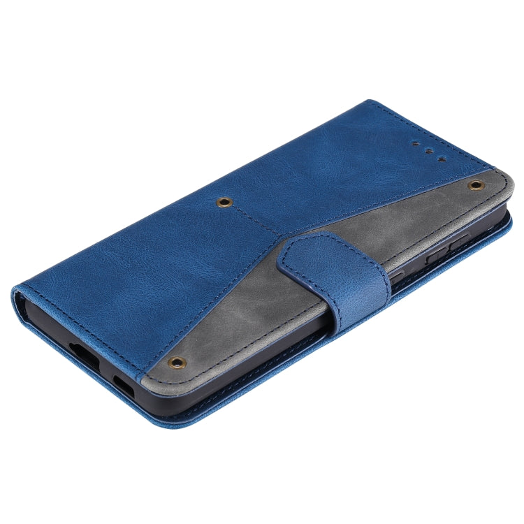 For Samsung Galaxy S21+ 5G Stitching Calf Texture Horizontal Flip Leather Case with Holder & Card Slots & Wallet
