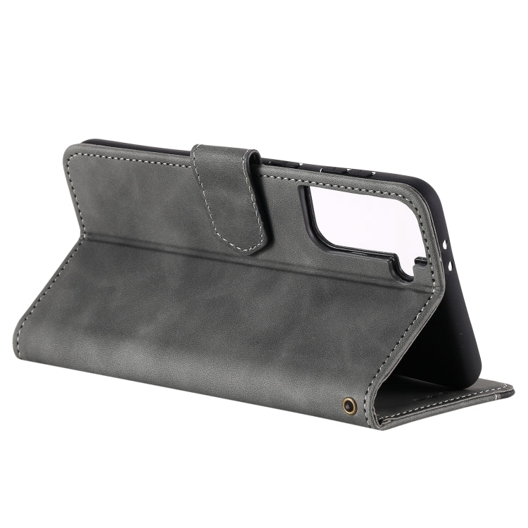 For Samsung Galaxy S21 Ultra 5G Stitching Calf Texture Horizontal Flip Leather Case with Holder & Card Slots & Wallet