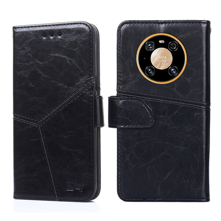 For Huawei Mate 40 Geometric Stitching Horizontal Flip TPU + PU Leather Case with Holder & Card Slots & Wallet