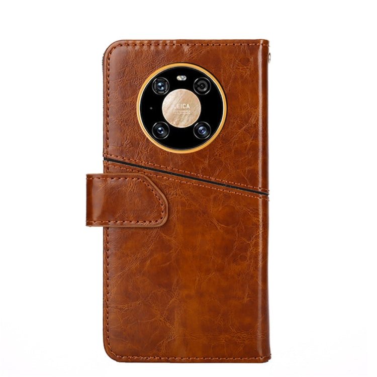 For Huawei Mate 40 Geometric Stitching Horizontal Flip TPU + PU Leather Case with Holder & Card Slots & Wallet