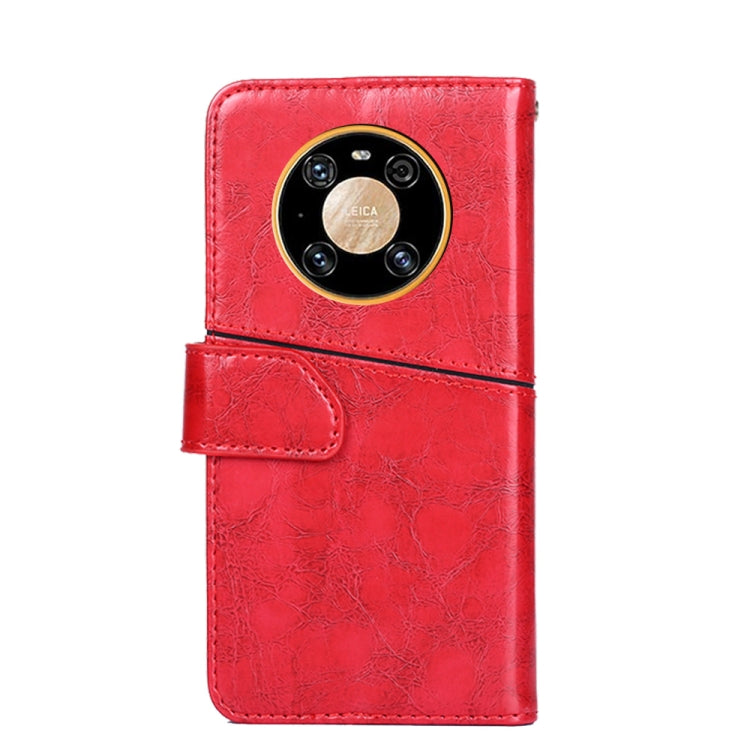 For Huawei Mate 40 Geometric Stitching Horizontal Flip TPU + PU Leather Case with Holder & Card Slots & Wallet