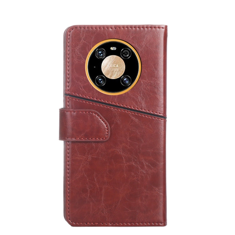 For Huawei Mate 40 Pro Geometric Stitching Horizontal Flip TPU + PU Leather Case with Holder & Card Slots & Wallet