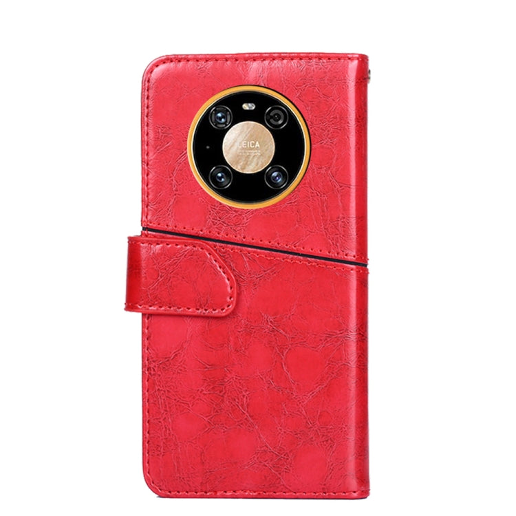For Huawei Mate 40 Pro Geometric Stitching Horizontal Flip TPU + PU Leather Case with Holder & Card Slots & Wallet