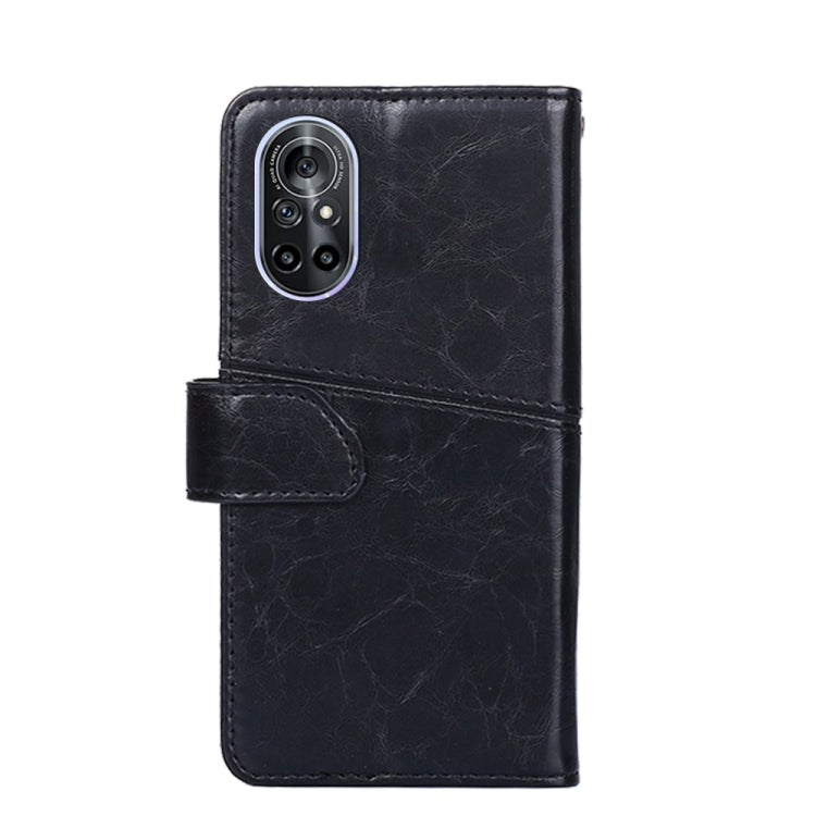 For Huawei nova 8 5G Geometric Stitching Horizontal Flip TPU + PU Leather Case with Holder & Card Slots & Wallet