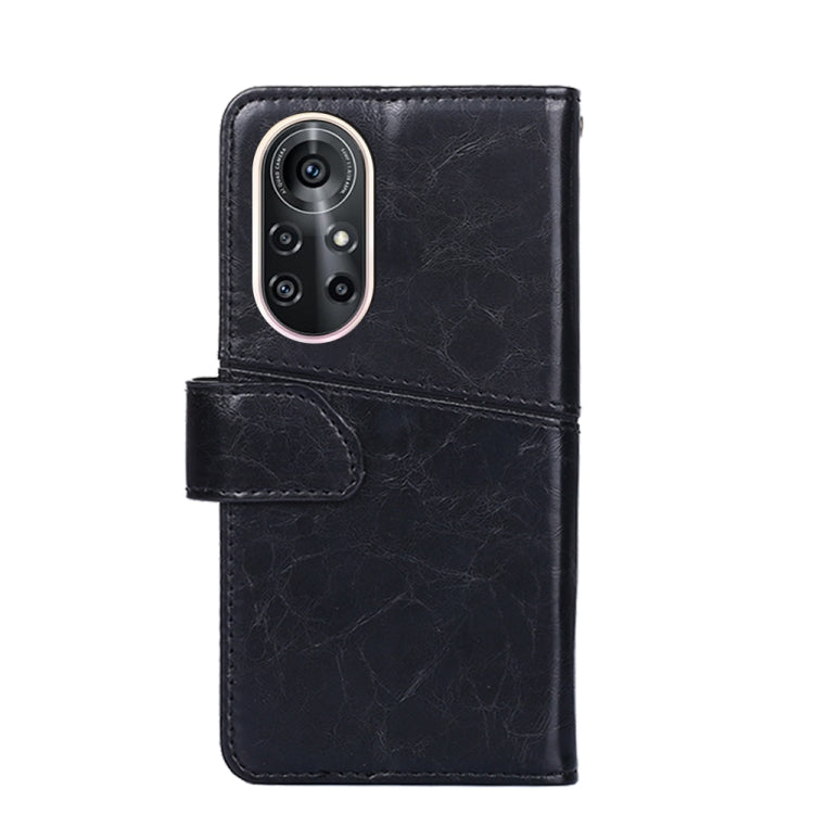 For Huawei nova 8 Pro 5G Geometric Stitching Horizontal Flip TPU + PU Leather Case with Holder & Card Slots & Wallet