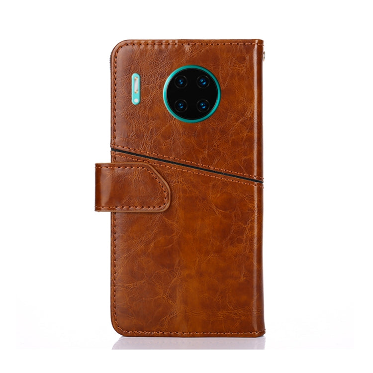 For Huawei Mate 30 Pro Geometric Stitching Horizontal Flip TPU + PU Leather Case with Holder & Card Slots & Wallet