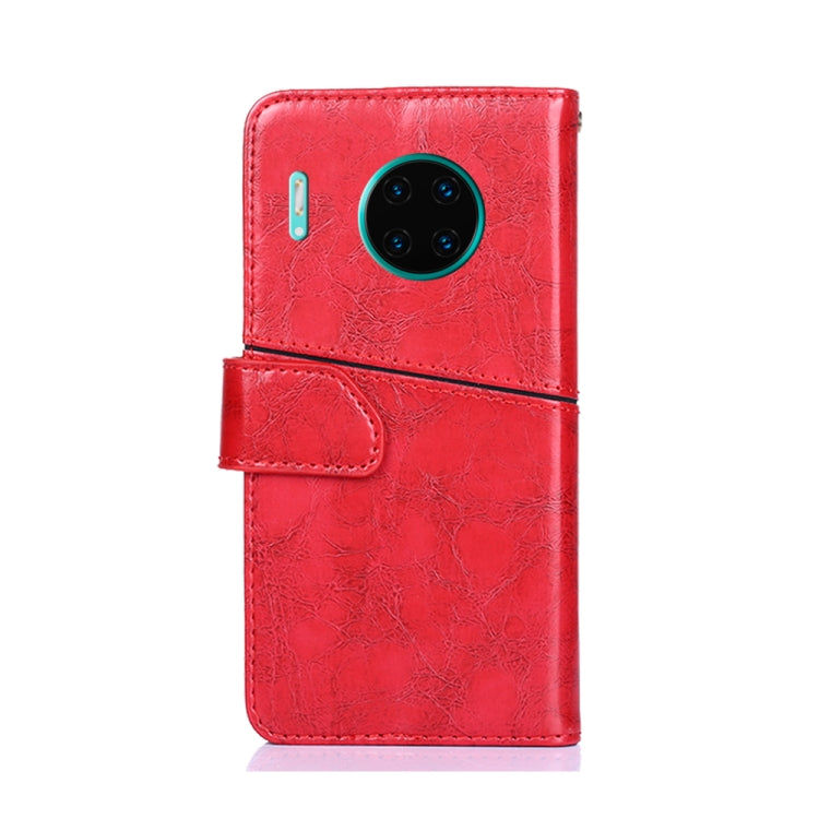 For Huawei Mate 30 Pro Geometric Stitching Horizontal Flip TPU + PU Leather Case with Holder & Card Slots & Wallet