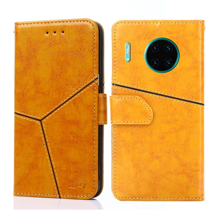 For Huawei Mate 30 Pro Geometric Stitching Horizontal Flip TPU + PU Leather Case with Holder & Card Slots & Wallet