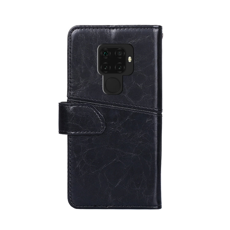 For Huawei Mate 30 Lite Geometric Stitching Horizontal Flip TPU + PU Leather Case with Holder & Card Slots & Wallet