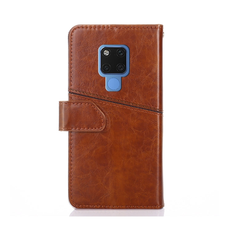 For Huawei Mate 20 Geometric Stitching Horizontal Flip TPU + PU Leather Case with Holder & Card Slots & Wallet