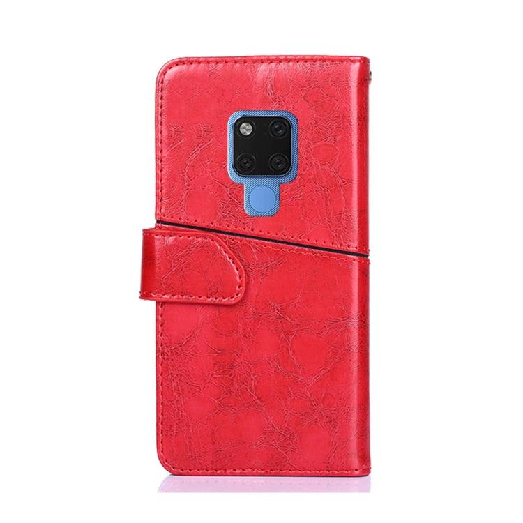 For Huawei Mate 20 Geometric Stitching Horizontal Flip TPU + PU Leather Case with Holder & Card Slots & Wallet