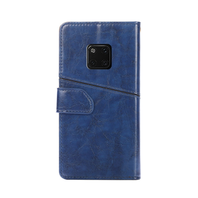 For Huawei Mate 20 Pro Geometric Stitching Horizontal Flip TPU + PU Leather Case with Holder & Card Slots & Wallet