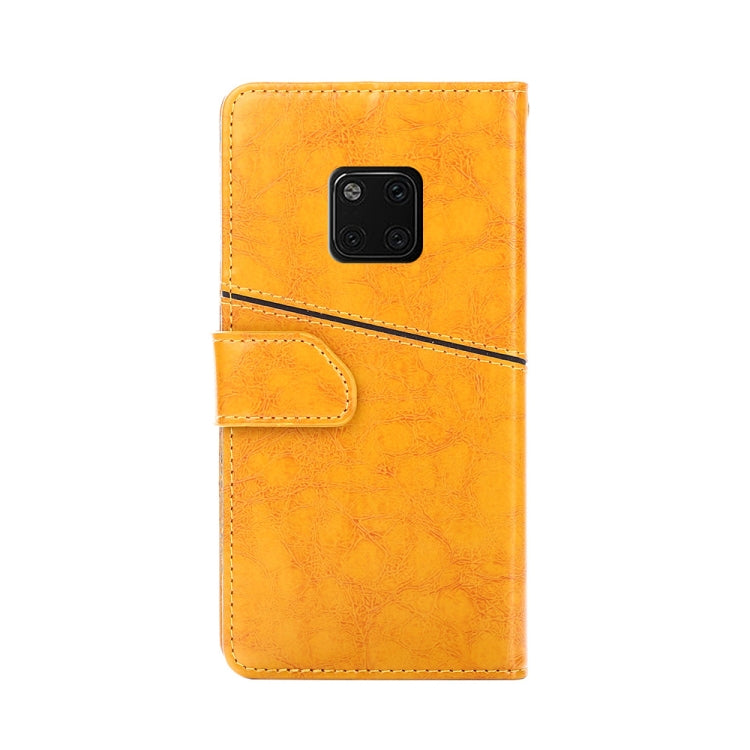 For Huawei Mate 20 Pro Geometric Stitching Horizontal Flip TPU + PU Leather Case with Holder & Card Slots & Wallet