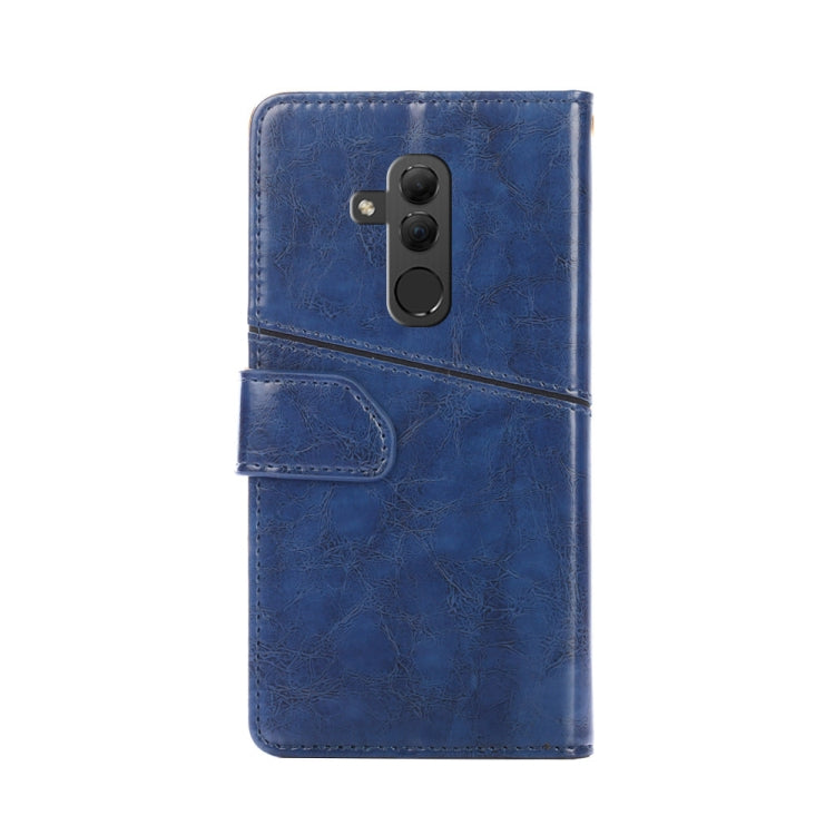 For Huawei Mate 20 lite Geometric Stitching Horizontal Flip TPU + PU Leather Case with Holder & Card Slots & Wallet