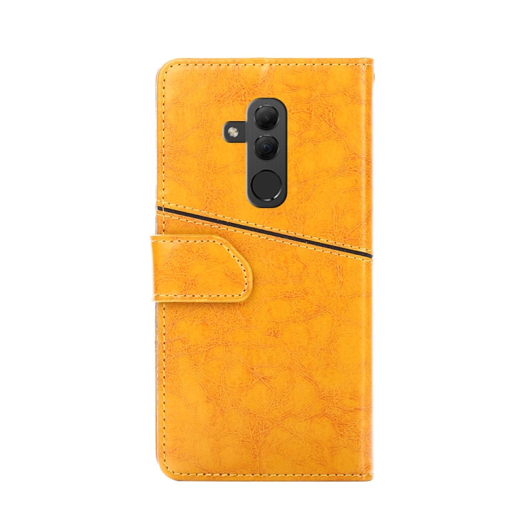 For Huawei Mate 20 lite Geometric Stitching Horizontal Flip TPU + PU Leather Case with Holder & Card Slots & Wallet