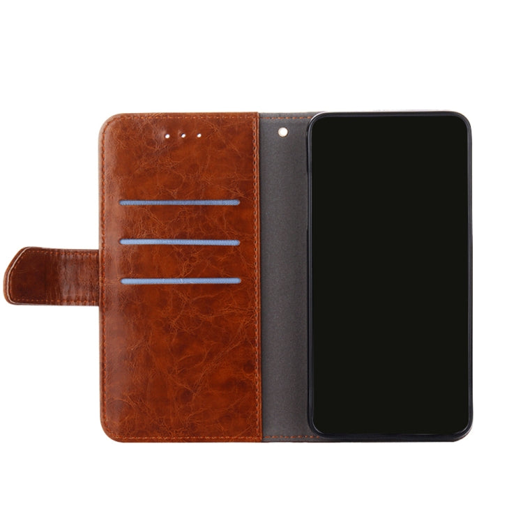 For Huawei P20 lite / nova 3e Geometric Stitching Horizontal Flip TPU + PU Leather Case with Holder & Card Slots & Wallet