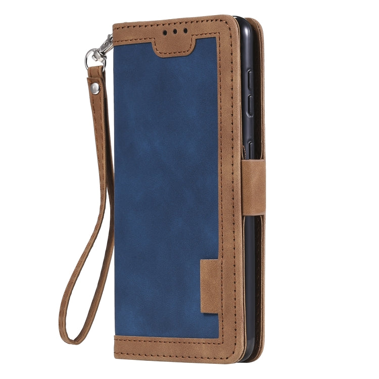 For Samsung Galaxy S21+ 5G Retro Splicing Horizontal Flip Leather Case with Card Slots & Holder & Wallet
