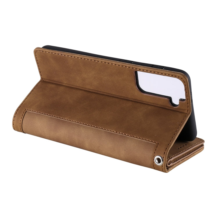 For Samsung Galaxy S21 Ultra 5G Nine Card Zipper Bag Horizontal Flip Leather Case With Holder & Card Slots & Photo Frame & Wallet
