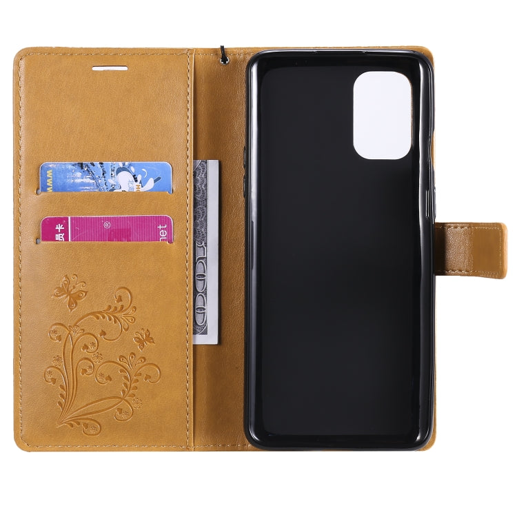For OnePlus 8T 3D Butterflies Embossing Pattern Horizontal Flip Leather Case with Holder & Card Slot & Wallet