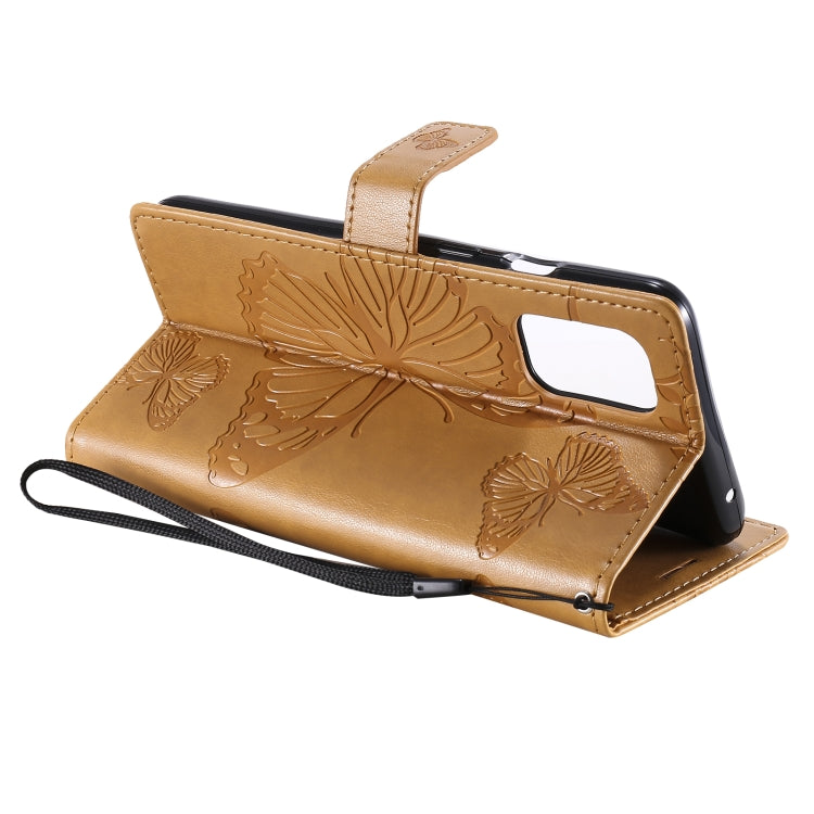 For OnePlus 8T 3D Butterflies Embossing Pattern Horizontal Flip Leather Case with Holder & Card Slot & Wallet