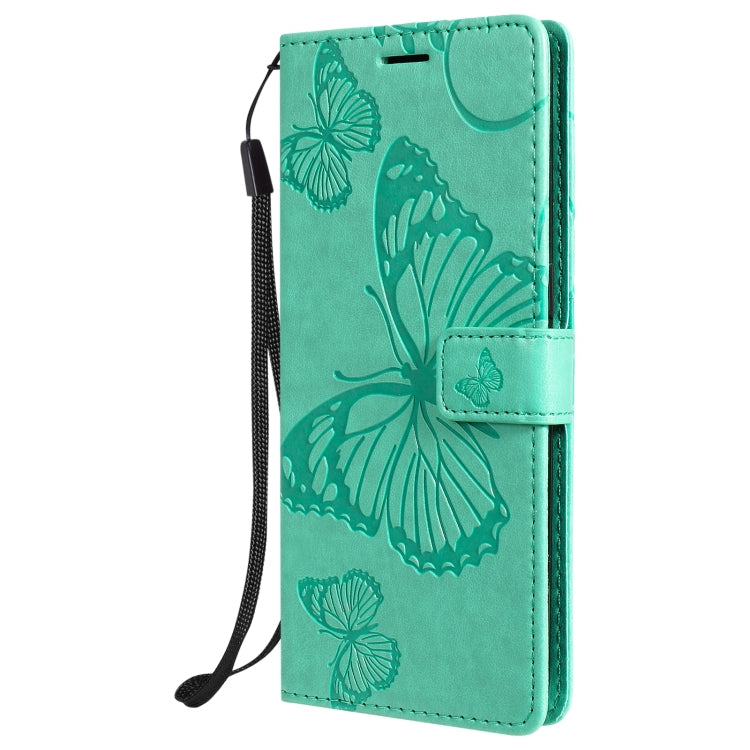 For OnePlus Nord N10 5G 3D Butterflies Embossing Pattern Horizontal Flip Leather Case with Holder & Card Slot & Wallet