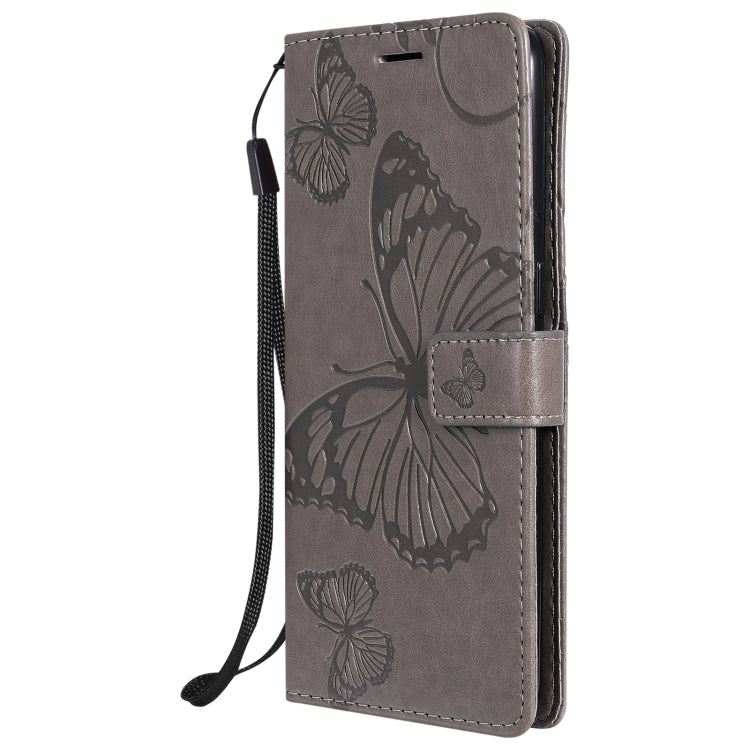 For OnePlus Nord N10 5G 3D Butterflies Embossing Pattern Horizontal Flip Leather Case with Holder & Card Slot & Wallet