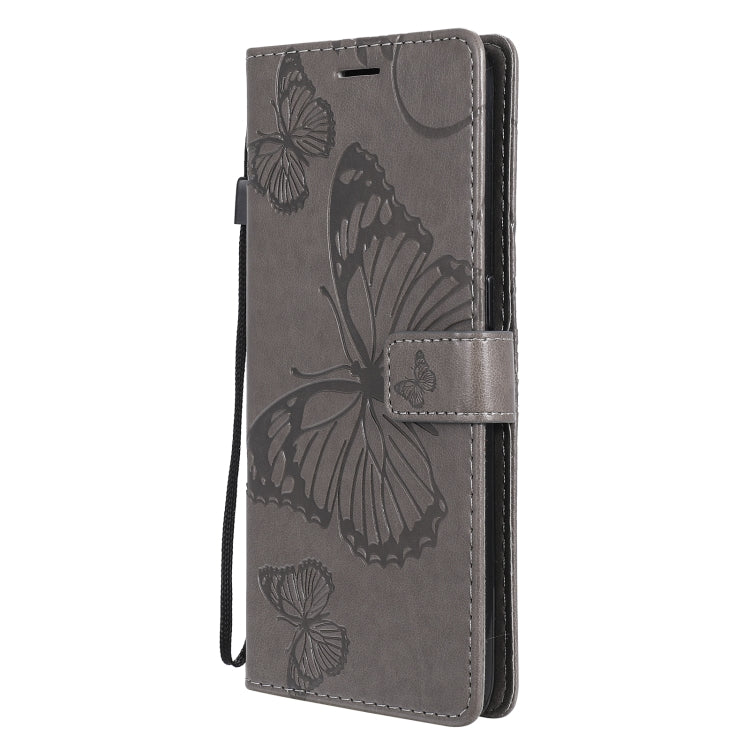 For OnePlus Nord N100 5G 3D Butterflies Embossing Pattern Horizontal Flip Leather Case with Holder & Card Slot & Wallet