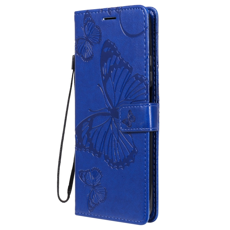 For Xiaomi Mi 10T / Mi 10T Pro 3D Butterflies Embossing Pattern Horizontal Flip Leather Case with Holder & Card Slot & Wallet