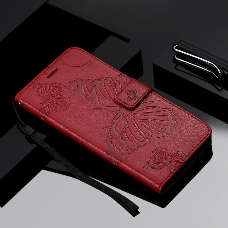 For Xiaomi Mi 10T / Mi 10T Pro 3D Butterflies Embossing Pattern Horizontal Flip Leather Case with Holder & Card Slot & Wallet