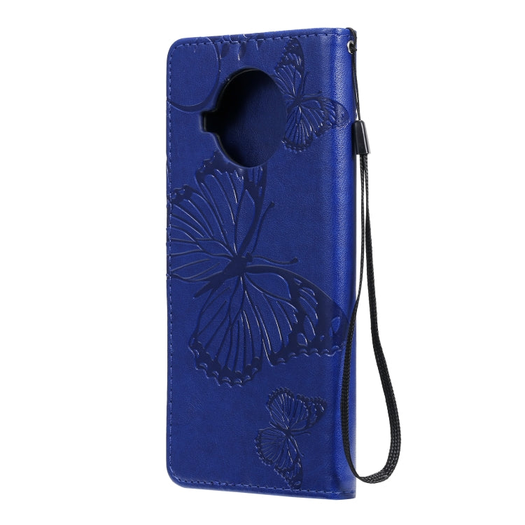 For Xiaomi Mi 10T Lite 3D Butterflies Embossing Pattern Horizontal Flip Leather Case with Holder & Card Slot & Wallet