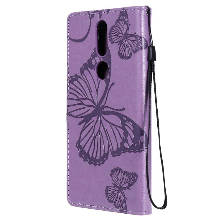 For Nokia 2.4 3D Butterflies Embossing Pattern Horizontal Flip Leather Case with Holder & Card Slot & Wallet