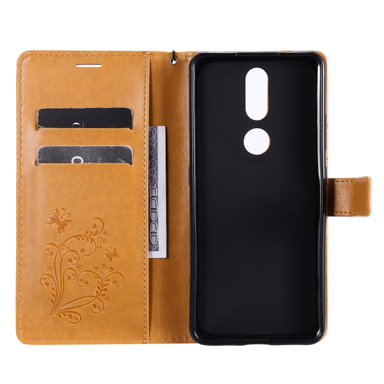 For Nokia 2.4 3D Butterflies Embossing Pattern Horizontal Flip Leather Case with Holder & Card Slot & Wallet