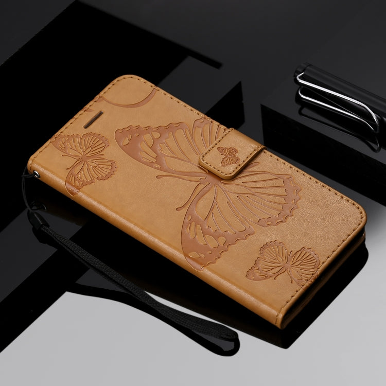 For Nokia 2.4 3D Butterflies Embossing Pattern Horizontal Flip Leather Case with Holder & Card Slot & Wallet