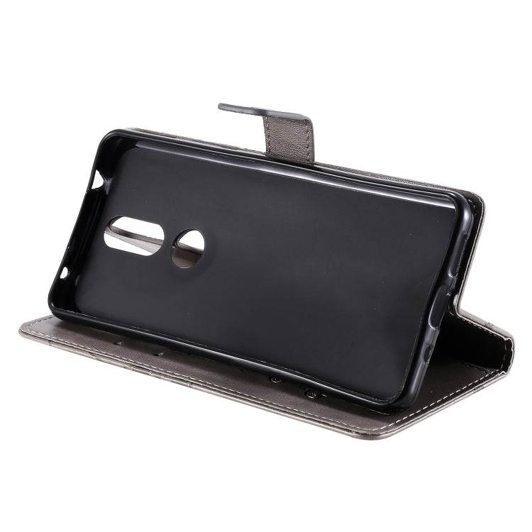 For Nokia 2.4 3D Butterflies Embossing Pattern Horizontal Flip Leather Case with Holder & Card Slot & Wallet