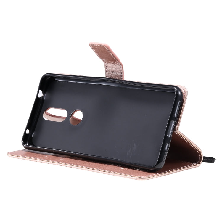 For Nokia 2.4 3D Butterflies Embossing Pattern Horizontal Flip Leather Case with Holder & Card Slot & Wallet