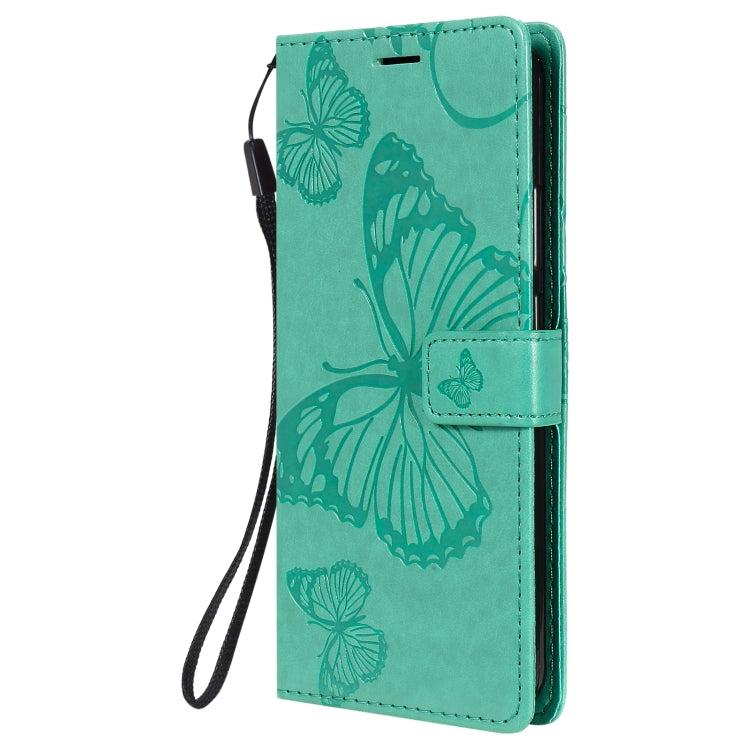 For Nokia 3.4 3D Butterflies Embossing Pattern Horizontal Flip Leather Case with Holder & Card Slot & Wallet