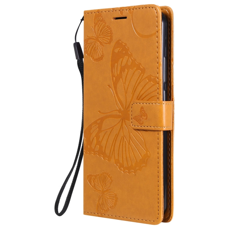 For Nokia 3.4 3D Butterflies Embossing Pattern Horizontal Flip Leather Case with Holder & Card Slot & Wallet
