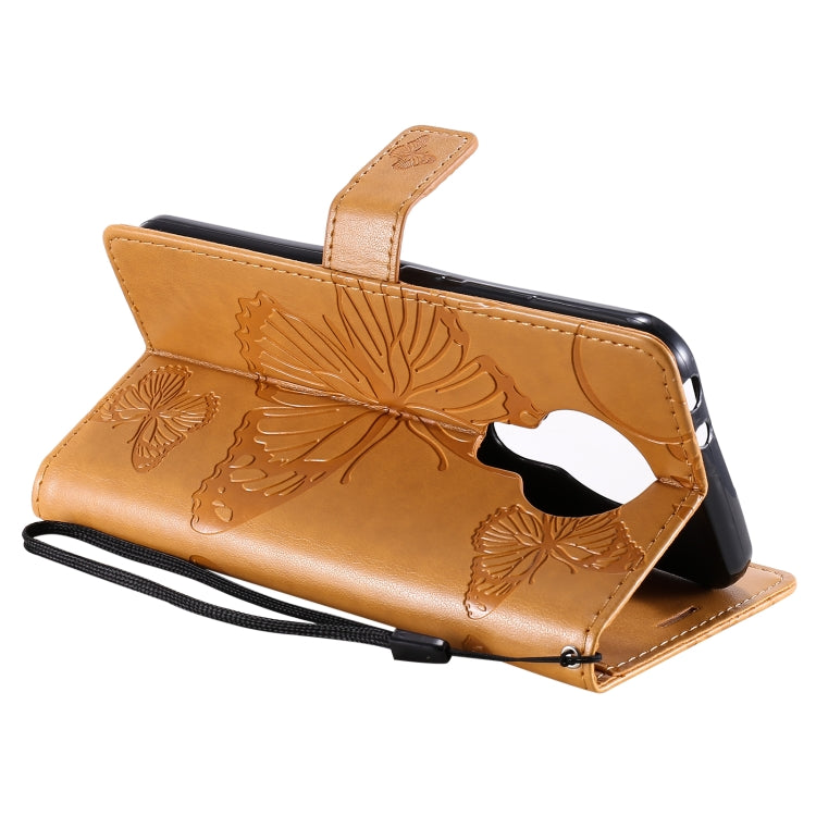 For Nokia 3.4 3D Butterflies Embossing Pattern Horizontal Flip Leather Case with Holder & Card Slot & Wallet