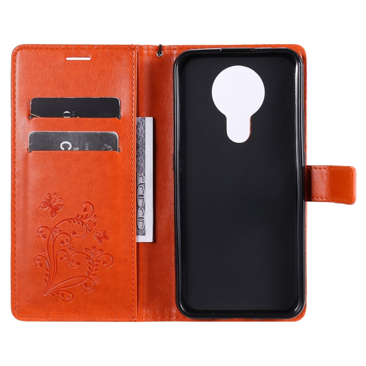 For Nokia 3.4 3D Butterflies Embossing Pattern Horizontal Flip Leather Case with Holder & Card Slot & Wallet