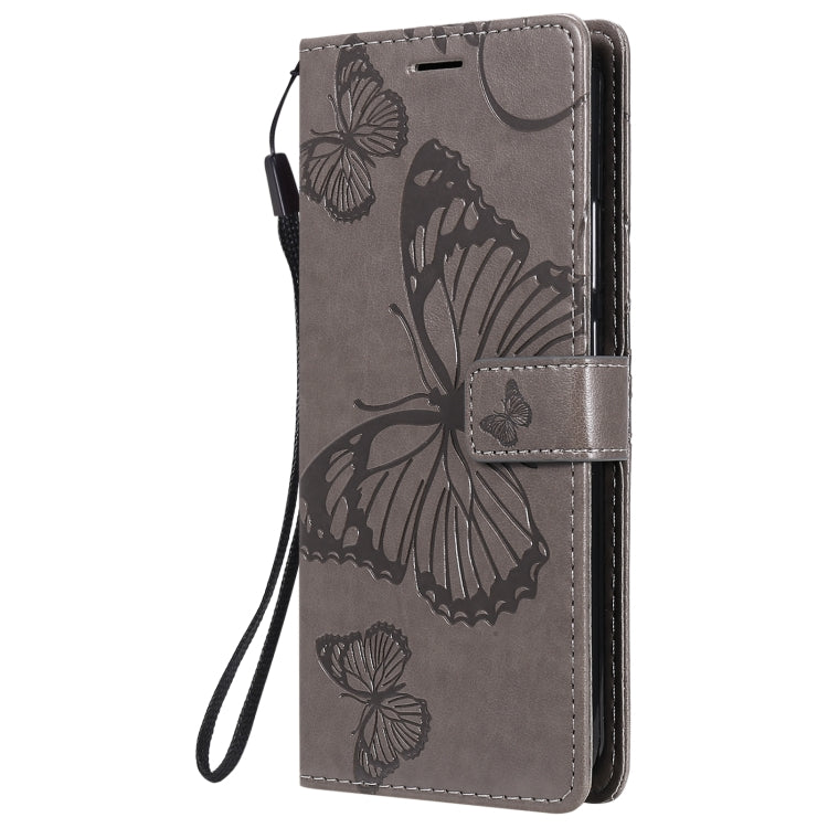 For Nokia 3.4 3D Butterflies Embossing Pattern Horizontal Flip Leather Case with Holder & Card Slot & Wallet