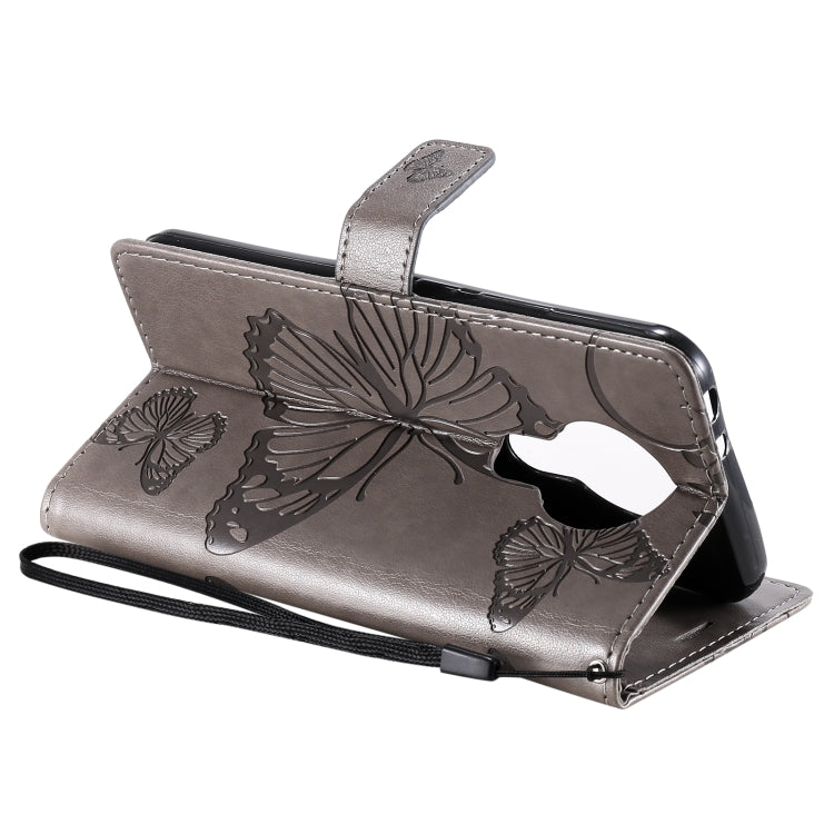 For Nokia 3.4 3D Butterflies Embossing Pattern Horizontal Flip Leather Case with Holder & Card Slot & Wallet