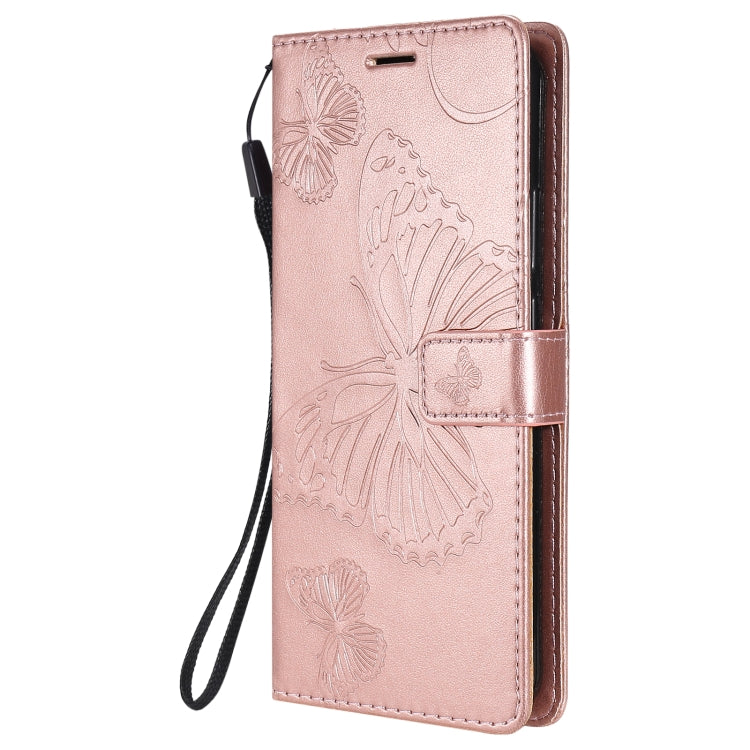 For Nokia 3.4 3D Butterflies Embossing Pattern Horizontal Flip Leather Case with Holder & Card Slot & Wallet