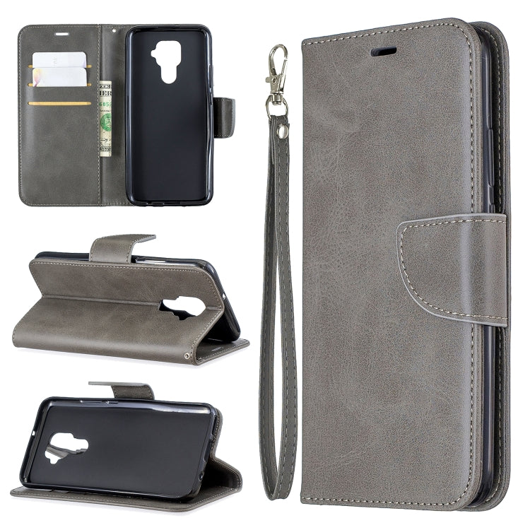 For Huawei Mate 30 Lite Retro Lambskin Texture Pure Color Horizontal Flip PU Leather Case with Holder & Card Slots & Wallet & Lanyard