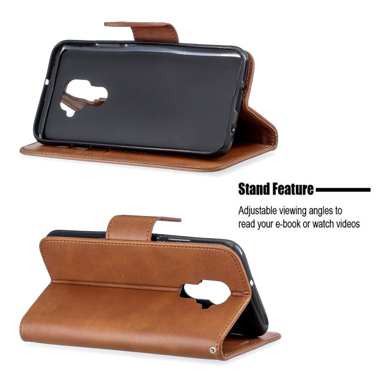 For Huawei Mate 30 Lite Retro Lambskin Texture Pure Color Horizontal Flip PU Leather Case with Holder & Card Slots & Wallet & Lanyard